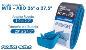 Banda Antipinchazos Fundax XC REF: F102X - Cicloscorredor - Tienda online -  Comprar